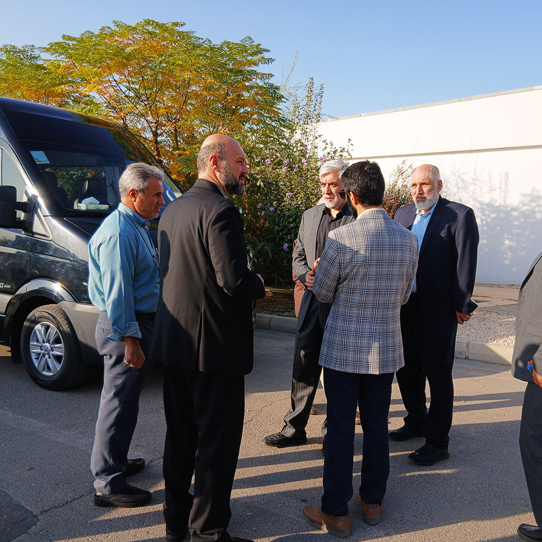 ارزیابی میدانی هیأت مدیره هلدینگ دارویی برکت از پروژه‌های شهرک صنعتی دارویی برکت