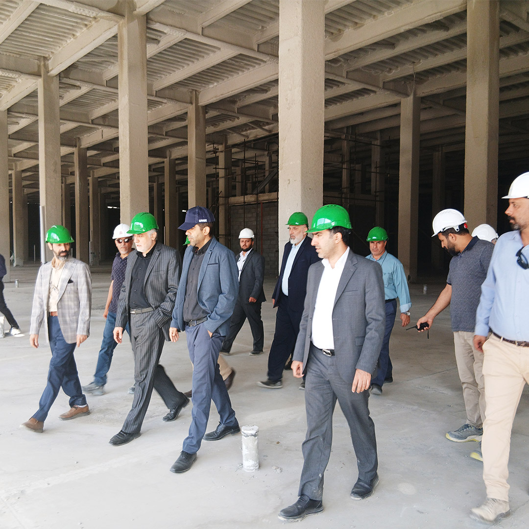 ارزیابی میدانی هیأت مدیره هلدینگ دارویی برکت از پروژه‌های شهرک صنعتی دارویی برکت